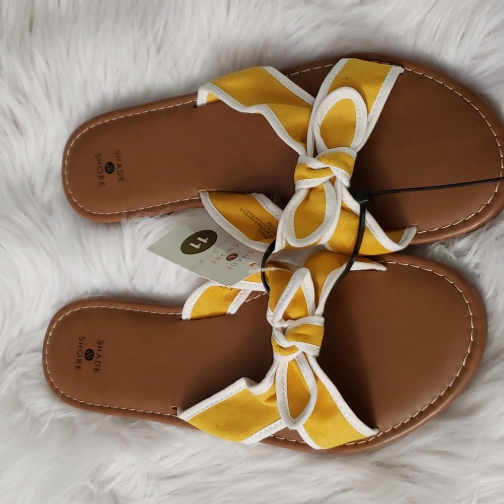 Shade & Shore "Lorelei" Sandals Sz 11 NWT - Picture 2 of 6